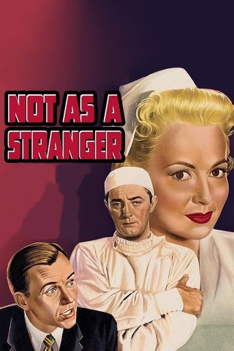 Watch Not as a Stranger 1955 poster