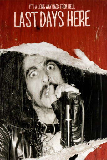 Watch Last Days Here 2011 poster