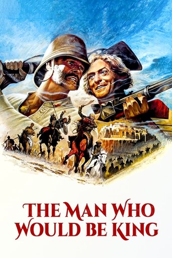Watch The Man Who Would Be King 1975 poster