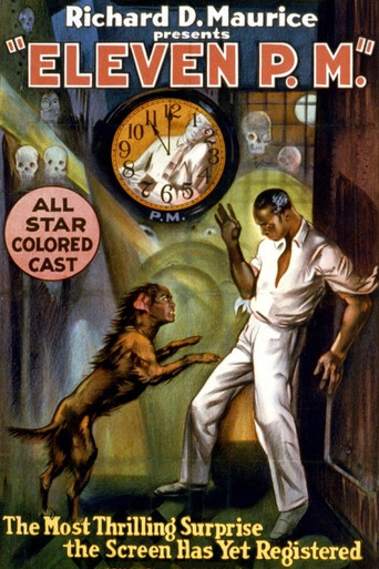 Watch Eleven P.M. 1928 poster