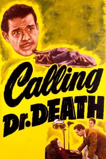 Watch Calling Dr. Death 1943 poster