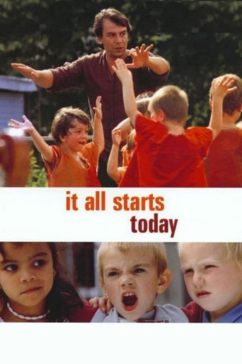 Watch It All Starts Today 1999 poster
