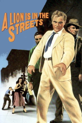 Watch A Lion Is in the Streets 1953 poster
