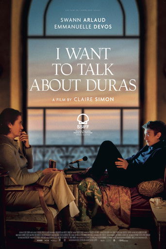 Watch I Want to Talk About Duras 2022 poster