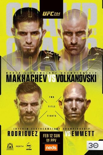 Watch UFC 284: Makhachev vs. Volkanovski 2023 poster