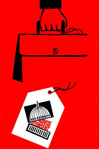 Watch Advise & Consent 1962 poster