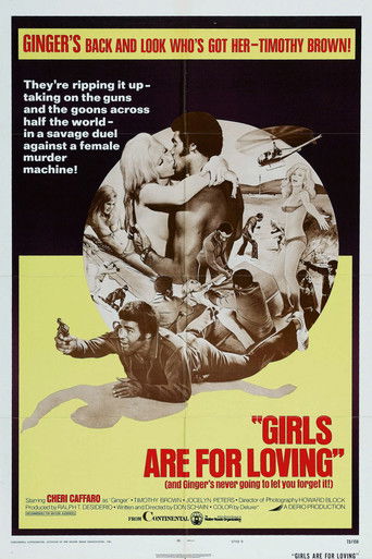 Watch Girls Are for Loving 1973 poster