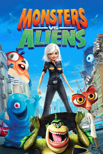 Watch Monsters vs Aliens 2009 poster