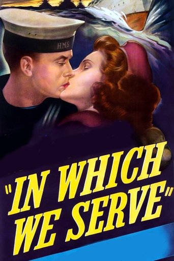 Watch In Which We Serve 1942 poster