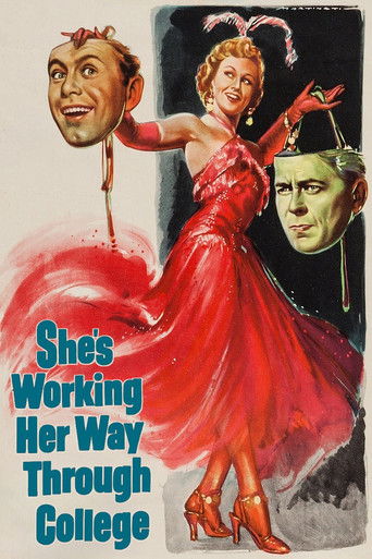Watch She's Working Her Way Through College 1952 poster