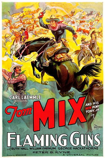 Watch Flaming Guns 1932 poster