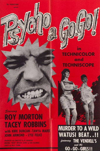 Watch Psycho a Go-Go 1965 poster