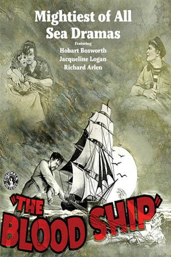 Watch The Blood Ship 1927 poster