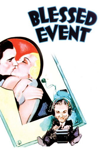 Watch Blessed Event 1932 poster