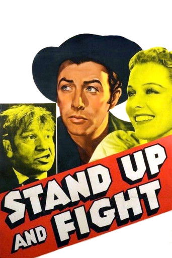 Watch Stand Up and Fight 1939 poster