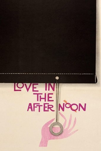 Watch Love in the Afternoon 1957 poster