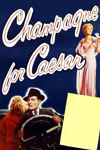 Watch Champagne for Caesar 1950 poster