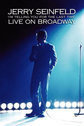 Watch Jerry Seinfeld: I'm Telling You for the Last Time 1998 poster