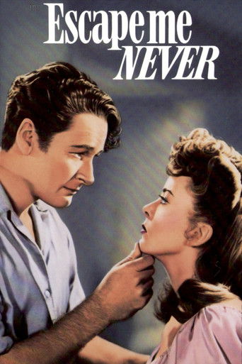 Watch Escape Me Never 1947 poster