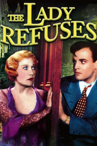 Watch The Lady Refuses 1931 poster