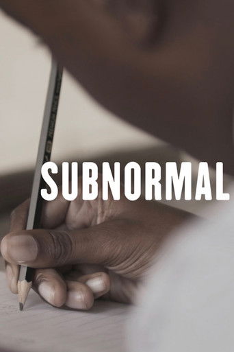 Watch Subnormal 2021 poster