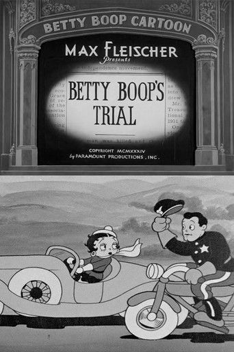 Watch Betty Boop's Trial 1934 poster
