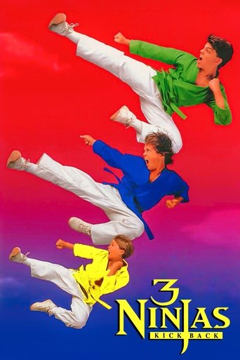 Watch 3 Ninjas Kick Back 1994 poster