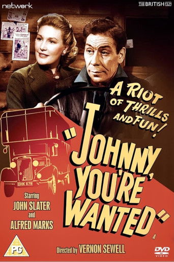 Watch Johnny, You're Wanted 1956 poster