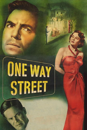 Watch One Way Street 1950 poster