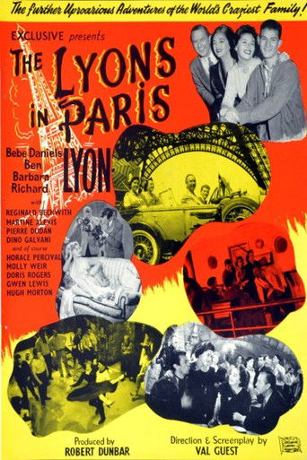 Watch The Lyons in Paris 1955 poster