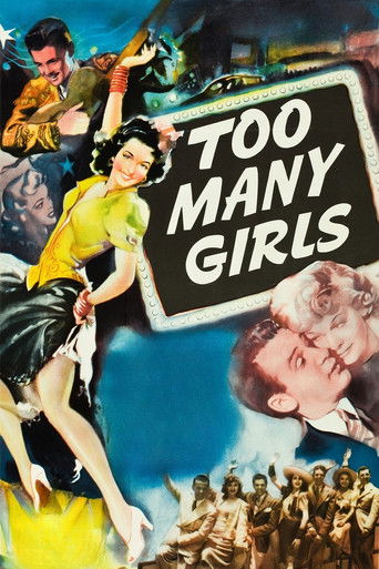 Watch Too Many Girls 1940 poster