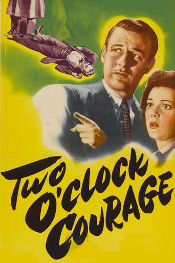 Watch Two O'Clock Courage 1945 poster