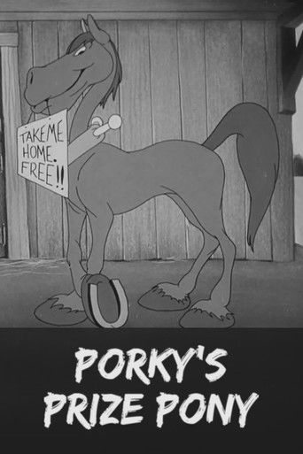 Watch Porky's Prize Pony 1941 poster