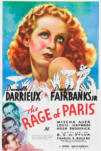 Watch The Rage of Paris 1938 poster