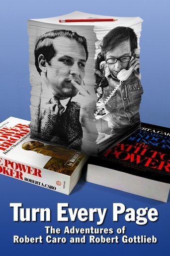 Watch Turn Every Page - The Adventures of Robert Caro and Robert Gottlieb 2022 poster