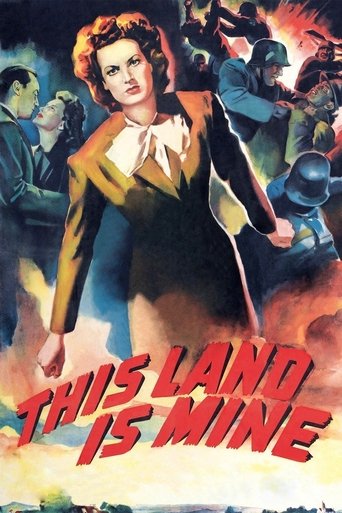 Watch This Land Is Mine 1943 poster