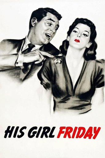Watch His Girl Friday 1940 poster