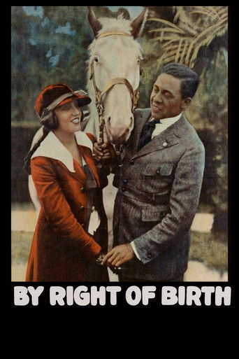 Watch By Right of Birth 1921 poster