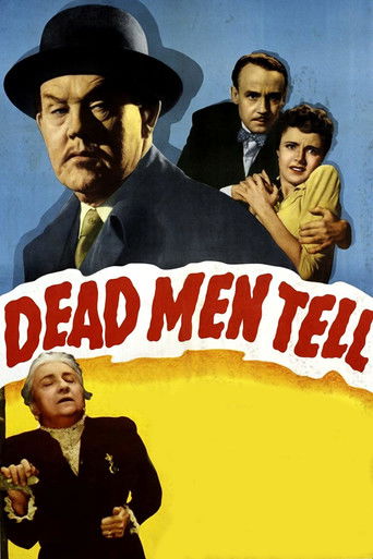 Watch Dead Men Tell 1941 poster