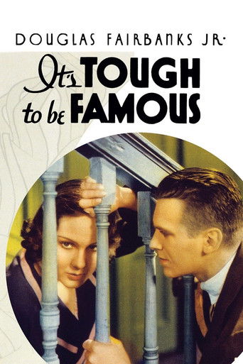 Watch It's Tough to Be Famous 1932 poster