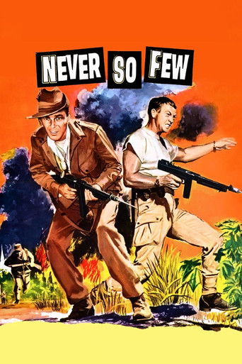Watch Never So Few 1959 poster