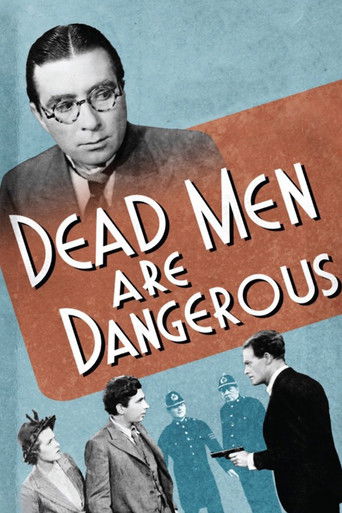 Watch Dead Men Are Dangerous 1939 poster