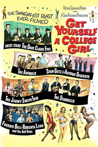 Watch Get Yourself a College Girl 1964 poster