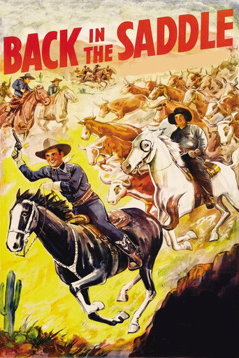 Watch Back in the Saddle 1941 poster