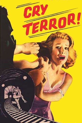 Watch Cry Terror! 1958 poster