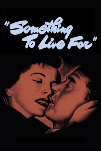 Watch Something to Live For 1952 poster
