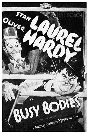 Watch Busy Bodies 1933 poster
