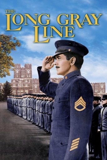 Watch The Long Gray Line 1955 poster