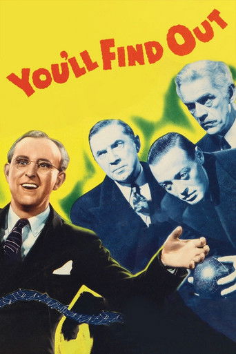 Watch You'll Find Out 1940 poster