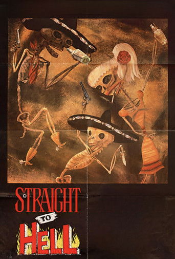 Watch Straight to Hell 1987 poster